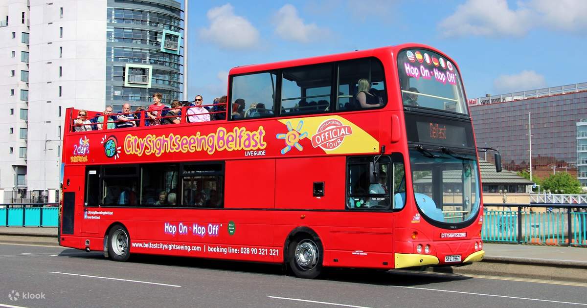 Belfast HopOn HopOff City Sightseeing Bus Tour (OpenTop) Klook New